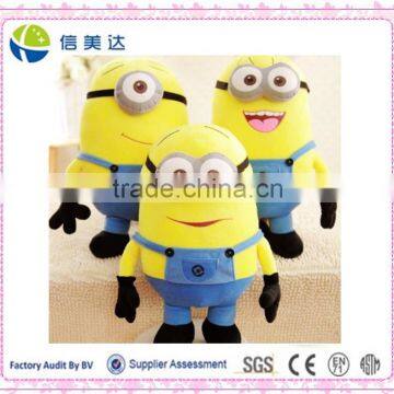 Big Size 20inch/50cm 3D Despicable Me Minion Plush Toy Minions Stuffed Doll Plush Doll toys Jorge Dave Stewart 3D Eyes