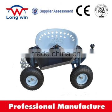 chinese high quality garden tractor seat cart