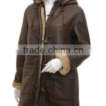 Fashion design fox leather fur coat/ladies winter fox coats