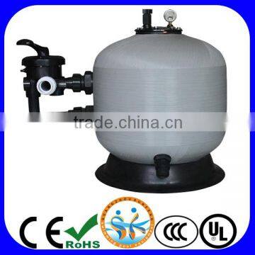 Side mount sand filter for pool