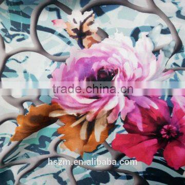 75D Polyester Chiffon Twisting Crepe Printing fabric For Cloth Wholesale