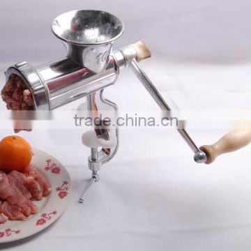 Hot sale manual aluminum alloy meat grinder/meat mixer grinder