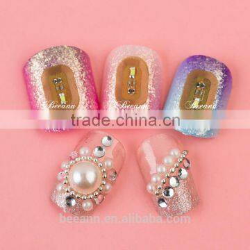 Hot!New design Japan style NFC nail sticker NFC led flash nail sticker