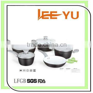 New design 9Pcs with non-stick coating round frying pan