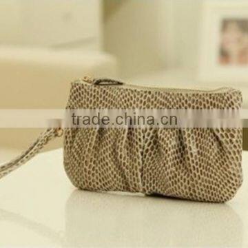 clutch bag snake PU cosmetic bags evening bag