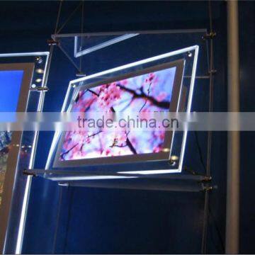 advertising led light photo frame