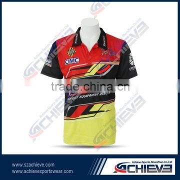 Man Dry Fit Polo Shirts Custom Apparel Sublimation Polo Shirt Top Quality Wholesale Polo T Shirts