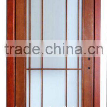 Wooden Glass Door