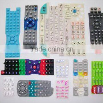 OEM Custom various sizes silicone buttons