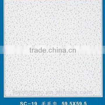 Quality assurance 595*595mm 603 x 603mm gypsum ceiling