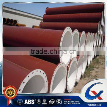 double-sided spiral steel pipe with flange