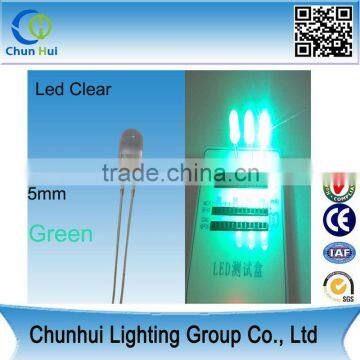 high quality 5mm green ultrabright leds free shipping