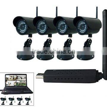 Wireless Network Video Record Mini USB HD Camera And Receiver Support Windows 7 Live Webcam