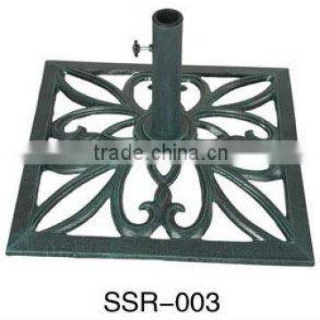 SSR-003 Outdoor Patio cast iron Umbrella base parts