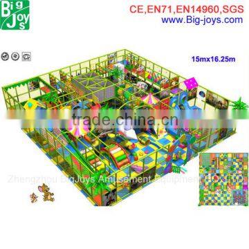 Hot sale homemade daycare lovely style indoor playground equipment for little children