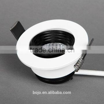 Recessed Mini Spot Light 3w Led Downlight With Black Anti-glare Inner Ring