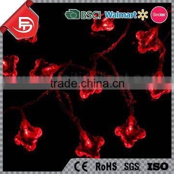 TZFEITIAN CE ROHS Approval Red Color Flower Outdoor Chasing String Lights photo-6