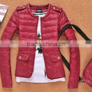 2015 womens folding ultralight casual short duck down winter jacket