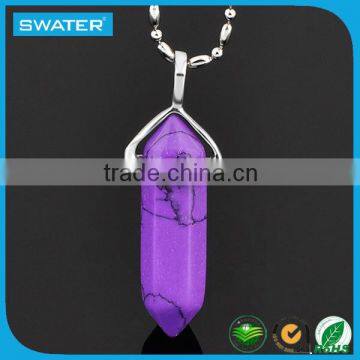 Wholesale China Factory Single Stone Necklace