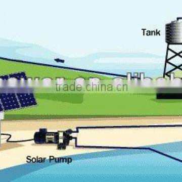 DC Solar Water Pump System For Agriculture And Water Supply