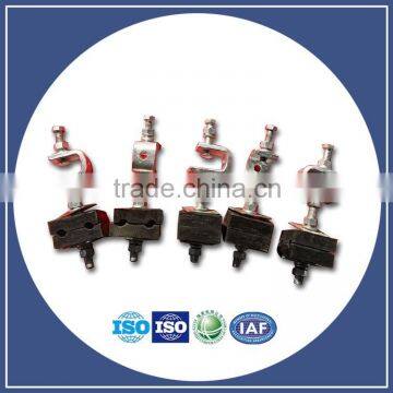 Supply All Types of Clamps Galvanized Steeel Ftth Cable Wedge Clamp Cast Iron Adjustable Type Wedge Clamp/Power Hardware photo-6