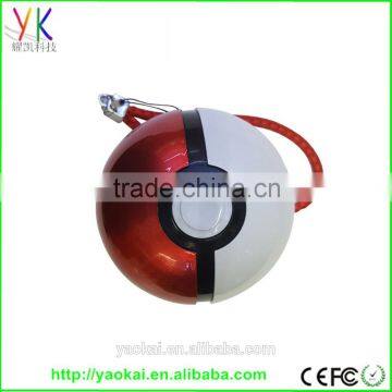 2016 Top Selling Products Ball Shaped 6000mah magic ball pokemon power bank