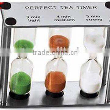 3 in 1 Stainless steel sand timer