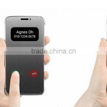 Phone Accessories Smart Clear View Flip Hard Back Case Cover For LG G5 photo-2