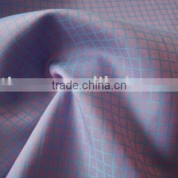 310T Nylon&Polyester check fabric for garment/car covers/waterproof