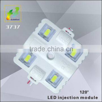 4 5050smd led module with 3 years warranty and 120 degrees,waterproof 67