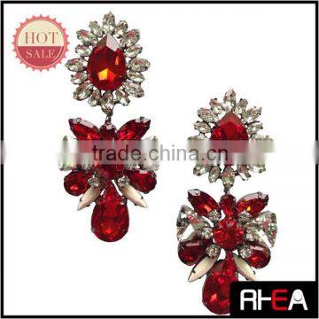 2015 dangle dream catcher design wholesale ruby earrings