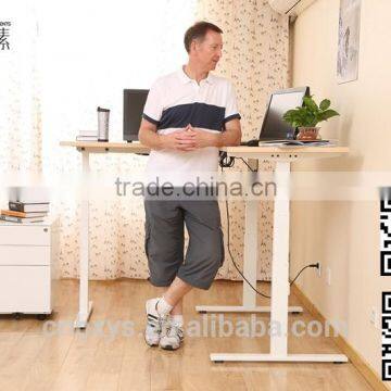 China Wholesale Executive L-shape Height Adjustable Computer&office Desk and Table photo-2