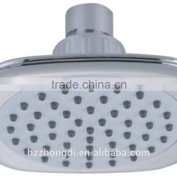 popular 100mm plastic abs rain head shower head with high quality