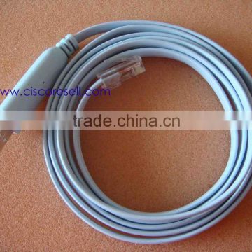 CISCO USB CONSOLE CABLE USB TO RJ45 USE TO CISCO SWITCHES AND ROUTRES WITH WIN7 32BIT OR 64BIT SYSTEM