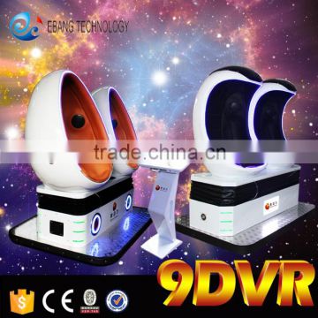 Amusement Park Simulator 1-3 Seats 9D Virtual Reality Cinema With Vr Glasses