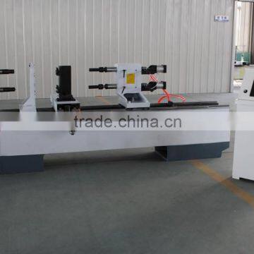 wood lathe price CNC10-15Z cnc wood turning machine/round log machine