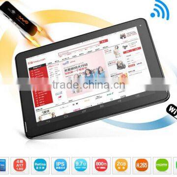 9.7inch Android 4.4 RK3288 Quad Core 1.8Ghz Retina Screen 2048*1536 PiPo P1