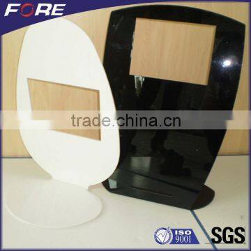 Hot Bending White/Clear Acrylic Mobile Phone Display Stand