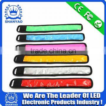 GN004 Six LED Colors TPU Flashing Clap Wristband