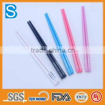 Colored chinese plastic chopsticks factory