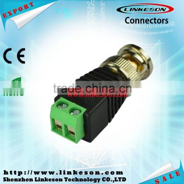 DC power plug to BNC male connector for CCTV camera