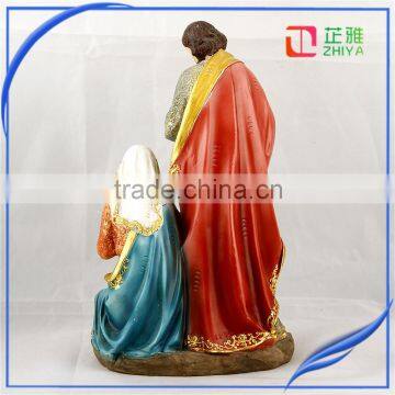 Hotsale Polyresin Holy Family Religious Figurines Craft photo-4