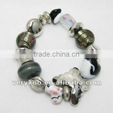 Fashion Alloy and Azure stone Bracelet Jewelry FCA-10006