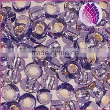 Irrigation silver and protect the environment colorful glass seed beads