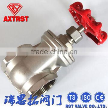 Manual Stainless Steel Non-rising Stem Threaded Gate Valve