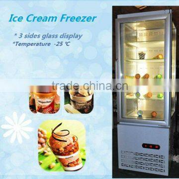 Stainless Steel Vertical Ice Cream Freezer photo-2
