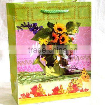 cheap paper gift shopping bag printing