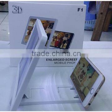 Mobile Phone 3D Enlarged Screen Magnifier Magnifying Glass