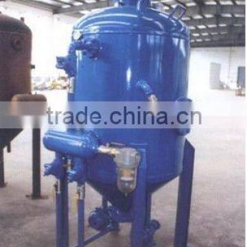 Continuous Working Sand Blasting Machine with Double Gun Double Pot