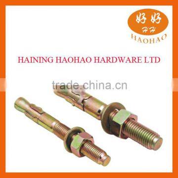 Wedge Anchor With Yellow or White Galvanized